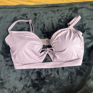 Women's Purple Swim Top